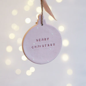 Christmas bauble decorations - Florence and Grace Personalised Gifts