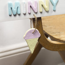 Personalised Ice Cream Name Sign - Florence and Grace Personalised Gifts