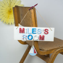 Personalised Nautical Room Sign - Florence and Grace Personalised Gifts