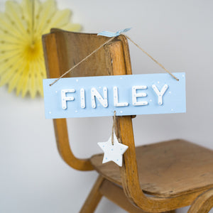 Personalised Star Name Sign - Florence and Grace Personalised Gifts