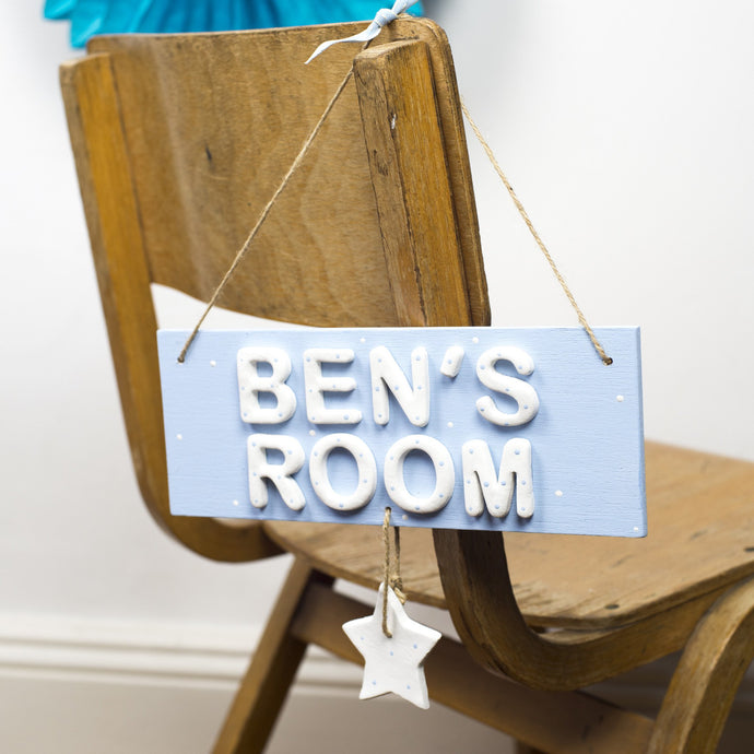 Personalised Star Room Sign - Florence and Grace Personalised Gifts