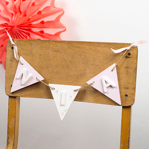 Personalised Name Bunting - Florence and Grace Personalised Gifts