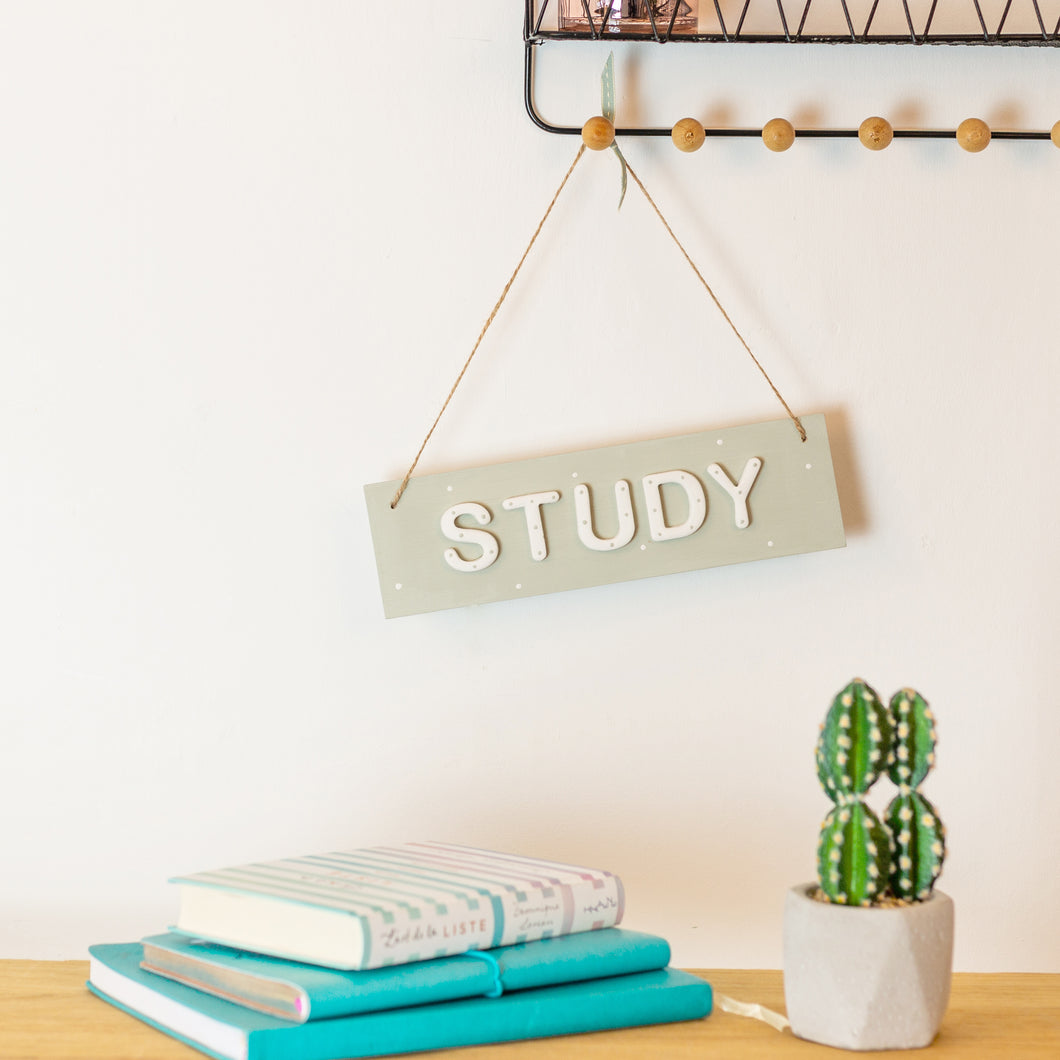 Study Sign – The Little Sign Company