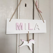 Personalised Unicorn Name Sign - Florence and Grace Personalised Gifts